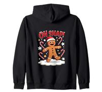 Pan de Jengibre Divertido Oh Snap Sudadera con Capucha