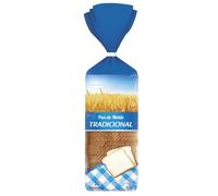 Pan de Molde Tradicional - 24 Rebanadas, 820g | Pan Blanco para Sándwiches y Tostadas, Tierno y Fresco, Ideal para Desayuno y Merienda