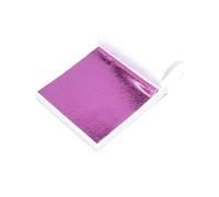 Pan De Oro Manualidades 100 hojas de 8 x 8,5 cm de imitación de oro, plata y cobre for manualidades, pintura, arte de uñas, dorado, decoración del hogar(100pcs peach)