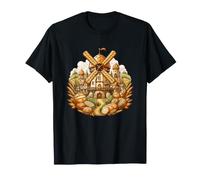 Pan de Pueblo de Pan rústico para panadería Camiseta