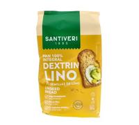 Pan Dextrin Integral con Semillas de Lino, Largo Fermentado, Alto en Fibra, 300g. Pack de 2