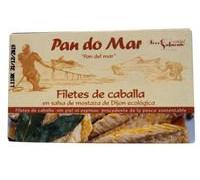 Pan do Mar. Filetes Caballa salsa mostaza Dijon ecológico 120 g
