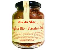 PAN DO MAR Salsa de tomate orgánica con Tuna en Tarro, 340 g