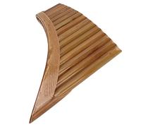 Pan Flauta, Amigable para el Medio Ambiente, Flauta de Bambú, 15 Tuberías, Pura bambú, Instrumento de Viento de Madera for Niños, Regalos, Eventos, Principiantes, Mano izquierda