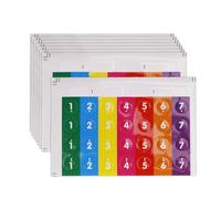 Pan Flute Note Stickers - 8 pegatinas autoadhesivas de notas adhesivas para principiantes, accesorios de práctica de instrumentos musicales, adhesivos de alta adherencia para adolescentes, estudiantes