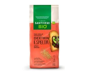 Pan Grillé Tostado de Dextrina con Espelta, Orgánico, 240g. Pack de 2