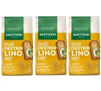 Pan Integral Tostado Dextrin con Semillas de Lino Pack 3 x 300g | Alto en Fibra | Doble Horneado | Fácil Digestión | Con AOVE y Masa Madre