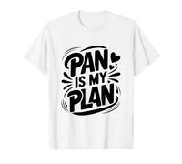 Pan Is My Plan LGBTQIA Pride Month Concientización sobre la pansexualidad Camiseta