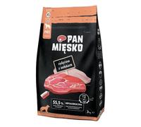 Pan Mięsko Pavo de ternera crujiente XS 3 kg alimento seco para perros adultos