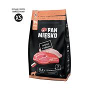 PAN MIĘSKO Ternera con pavo XS 3 kg