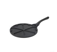 Pan Multi-Hole Frying Pan 27 cm aleación de aluminio negro (D) | Diseño de varios agujeros drena el exceso de aceite, fritura saludable, cuerpo de aleación de aluminio, 27 cm de diámetro