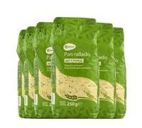 Pan rallado con ajo y perejil Coaliment 250 g x 6 paquetes. Total de 1.5 kilos