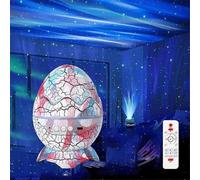 (Pan Slavic) 7 styles Crack Transmission Atmosphere Nightlight Dinosaur Egg Star Lamp Full Projector Water Ripple Laser Projection Holiday gifts