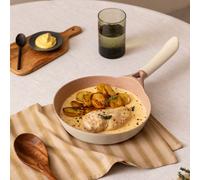 CREATE / PAN STUDIO/Sartén Arena Ø24cm / Aluminio fundido, asa de baquelita, apta para todo tipo de cocinas, resistente y duradera, fácil de limpiar, libres de PFOA