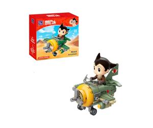 PAN Tasy Pantasy Astro Boy - Avión coleccionable (12,8 x 12,8 x 12,8 cm), color verde y amarillo