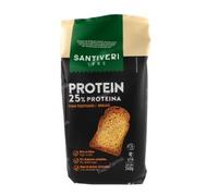 Pan Tostado Proteico, 25% Proteína, Vegano, Trigo, 240 g, 16 Unidades