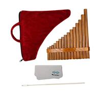 Pan Woodwind key 1 Instrumento de tubo pulido Rumano Ecuador Chino Instrumento musical chino para principiantes, Mano derecha