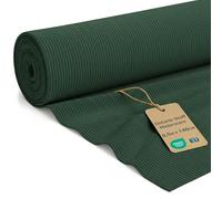 Pana por Metros Tela Acanalada 0.5 M x 140 cm - Tejido para Tapizar Sofá Funda Cojín Sillas Cortinas Renovación de Muebles Suave Cómodo Robusto con Oeko Tex Verde