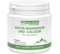Panaceo Green Health Natural Magnesium and Calcium - 90 cápsulas Panaceo