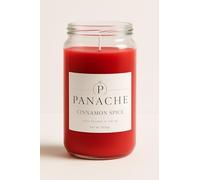 Panache Vela perfumada de especias de canela, tarro de cera de soja de 500 g, 60 horas de combustión, aroma clásico especiado, gran regalo para mujeres, relajación y decoración