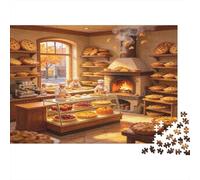 Panadería Rural Tienda de Pan acogedora Puzzle de 1000 Piezas Puzzle para Adultos Papel Relajación Hogar Familia Regalo 70x50cm/1000pcs