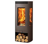 Panadero Estufa de leña Alba (9,5 kW, Volumen de calefacción: 290 m³, Negro)