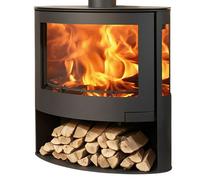 Panadero Estufa de leña Iris (7,8 kW, Volumen de calefacción: 240 m³, Negro)