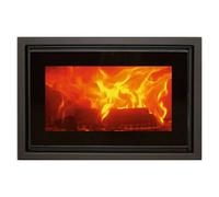 Panadero Hogar de leña F-720-S (L x An x Al: 47,7 x 70 x 62,3 cm, 7 kW, 220 m³, Antracita)