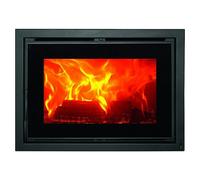 Panadero Insert de leña C-720-S (L x An x Al: 57,4 x 70 x 62,3 cm, 7 kW, 220 m³, Antracita)