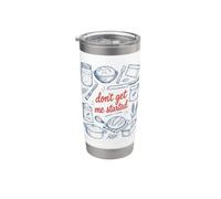 Panadero retro de masa madre Don't Get Me Started Vaso térmico de acero inoxidable de doble pared