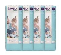 Pañal Bambo Nature Talla 6 16+kg Alto Pack 40 unidades - Pack de 4