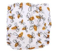 Pañal Braga Reutilizable de Algodón para Niño Niña, Entrenamiento | Estampado de Abeja, Suave Piel, Uso en Cuna y Aprendizaje, para Familias Eco