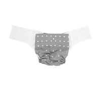 Pañal de bolsillo, cómodo pañal de bolsillo para adultos, reutilizable, conveniente para mujeres embarazadas para adultos mayores discapacitados(gris)