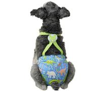 Pañal de Mascotas | Braguitas Reutilizables para Hembras con Tirantes,Pañales Lavables para Perros Pequeños | para Hogar, Apartamento, Interior, Exterior, Viaje, Coche, Transportín, Patio,