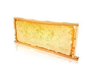 Panal de miel ImkerPur® en miel de acacia altamente aromática, 2200 g, en caja fresca y apta para alimentos