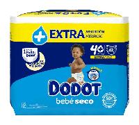 Pañal Dodot Bebe Seco T4 10-15 Kg 62 Uds