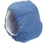 Pañal grande para perros machos, banda reutilizable para el vientre azul, pantalón fisiológico lavable para incontinencia, tela absorbente suave, protección antiacoso para perros