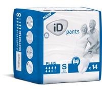 Pañal iD Pants Plus Talla S 14 Unidades - Pañales para Adultos Talla Pequeña, Incontinencia