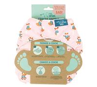 Pañal lavable de Ofelia Fox - Inserto absorbente cosido - para bebé de 3 a 17 kg - Protección impermeable para nacimiento, niño reutilizable - Higiene y aprendizaje de la limpieza