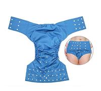 Pañal lavable para adultos, pantalones reutilizables contra la incontinencia para adultos, bolsillo de doble apertura ajustable, sin fugas, cubierta de pañal de enfermería, pañales de cuidado de orina