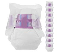 Pañal para Adultos Talla L, 10 Unidades, Material No Tejido | Pasta de Pulpa de Madera y Polímero, para Pacientes en Cuidado Prenatal, Pack de 1