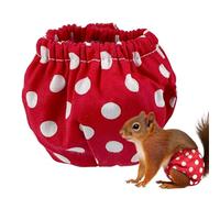 Pañal para Ardilla - Pañal para Mascotas Ajustable a Prueba de Fugas, Pañall Reutilizable para Pájaros | Pantalones mojados en para Animales pequeños como Ratones Degus Hurones Hámster