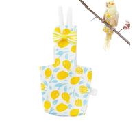 Pañal para pájaros, pañal para palomas Trajes de pañal suave para loros y | Pañal interior reutilizable para pájaros, disfraz interior impermeable, suministros para mascotas para cacatúa per