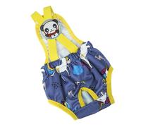 Pañal para Perro - Braguitas Reutilizables para Hembras con Tirantes - Pañales Lavables para Perros Pequeños - para Hogar, Apartamento, Interior, Exterior, Viaje, Coche, Transportín, Patio,