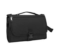 Pañal portátil, cambiador, 28 x 20 x 4 cm, impermeable, plegable, tapete para bebé, desmontable, diseño limpio, resistente al desgaste, viajes, bolsillo para toallitas, almacenamiento compacto, ducha