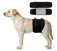 Pañal reutilizable para perros machos, banda transpirable para el vientre con hebilla de cierre, protección suave para recuperación de heridas abdominales posquirúrgica, vendaje antilamido para