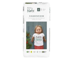 Pañal T4 Naty 7-18 kg, 44 ud