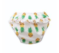 Pañales Agua, Bañador Pañal Bebe Niño Niña Reutilizable, Lavables Pantalones Bañadores Protección UV, Pañales de Agua Bebé para Nadar con Estampado de Lindo, Pantalones de Entrenamiento Natación