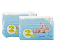 Pañales bebé talla 2 de 3-6 kg Deliplus | Pack 2 Paquetes = 84 Pañales