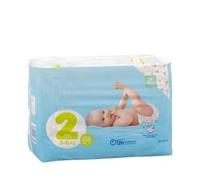 Pañales bebé talla 2 de 3-6 kg Paquete 42 ud. Pack 2